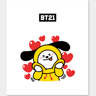 bt21 bts exclusive design 50 Posters and Art